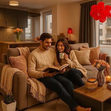 Apartamento Mohost Pink - Stylish Mountain-view Getaway Braşov